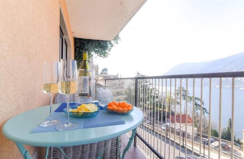 Blevio Apartment | From the apartment and terrace view of the Lake, and with private parking space