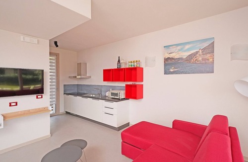 Villaggio Sanghen Ski Chalet | Gardaliva2: with lake view in small residence near to the lake