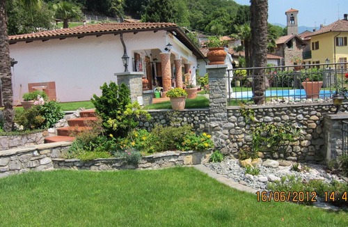 San Mamete Villa | High-quality furnishings, terrace, great view of Lake Lugano, pool, WLAN, TV