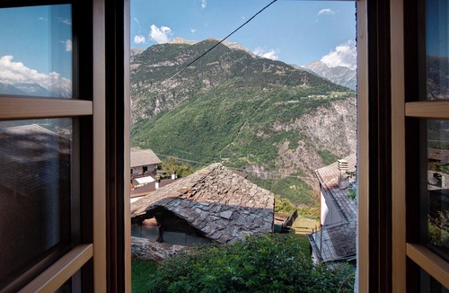 San Giacomo Filippo Apartment | Holiday Apartment 'Sweet Somma Mountain Lodge 1' with Mountain View & Garden