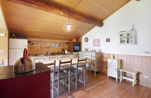 Cosio Valtellino House | Holiday Home 'Natura E Relax' with Mountain View, Private Terrace and Wi-Fi