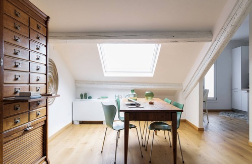 Porta Vittoria House | It is a newly renovated attic located in a building from the early 1900s