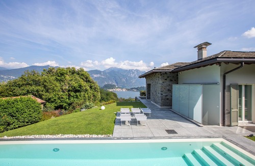 Griante Villa | Lake Como, Villa La Grande Bellezza, pool and amazing view
