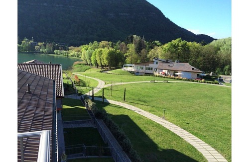 Spinone Al Lago Apartment | Lake front studio in residence with seasonal swimming pool and solarium
