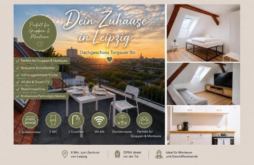 Nordost Apartment | Large Group Apartment with 2 Bathrooms & Single Beds