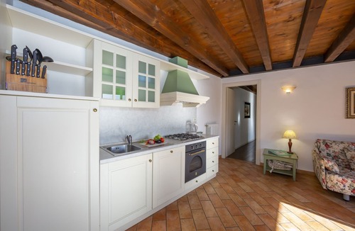 Liano-Formaga Apartment | Liano Orchidea -Terrace & parking, Gargnano, Italy