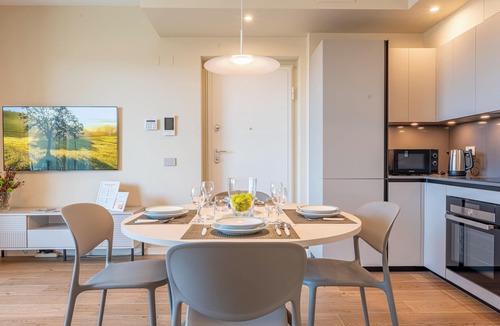 Monza Apartment | Light Garden-Luxury apartment with private parking