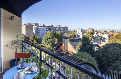 San Donato Milanese Apartment | Lovely apartment for 2 guests with A/C, WIFI, TV, balcony and pets allowed