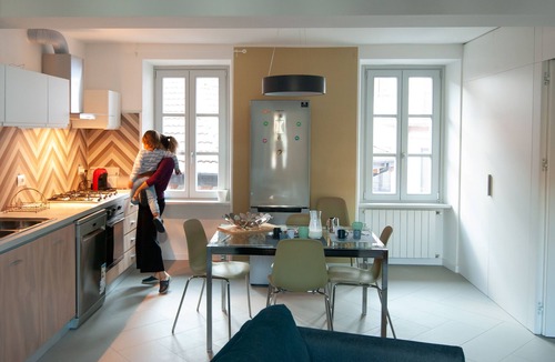 Porto Ceresio Apartment | Major Sisters, Lugano lake view apartment