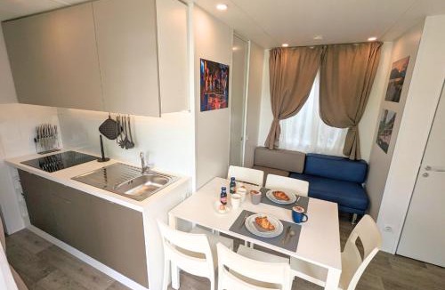 Maccagno Ski Chalet | Mobile Home on Lago Maggiore - Direct Beach Access M3