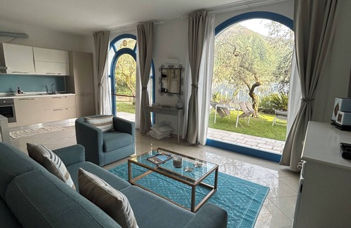 Peschiera Maraglio Apartment | MY HOME IN MOUNT ISLAND-Apartment facing Lake Peschiera Maraglio