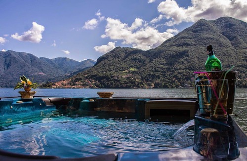 Moltrasio Villa | My Rental Homes - Villa Virgina with direct access to the lake from private dock