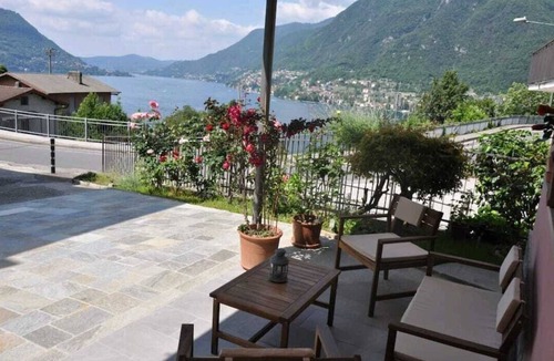 Pognana Lario Apartment | Newly renovated self-contained apartment, private parking space and garden