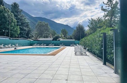 Dervio Apartment | Nice apartment for 4 guests with pool, WIFI, A/C, TV, patio and panoramic view