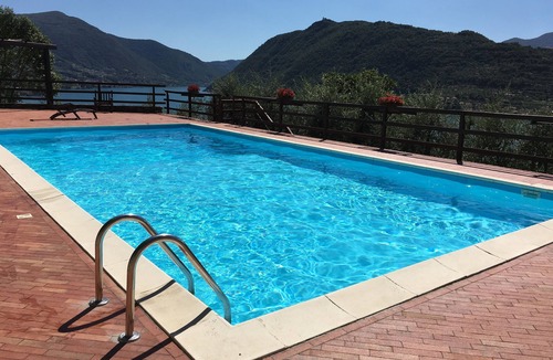 Sale Marasino Apartment | NICE APARTMENT WITH POOL, BEAUTIFUL LAKE VIEW CIN IT017169C2I33X8FKI