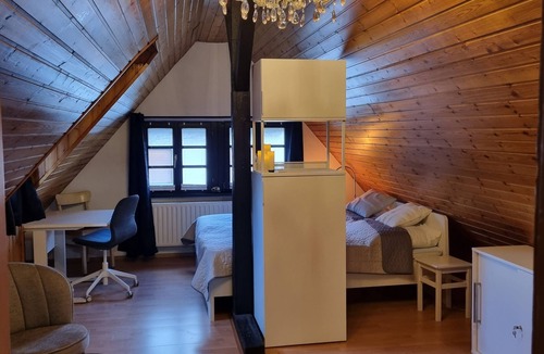 Zundorf House | old romantic half-timbered house near the Rhine