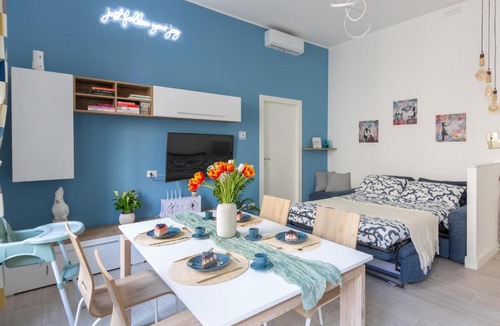 Abbadesse Apartment | OurJoy Condo, free parking, AC, strong WiFi - M Gioia47, Central Station, Porta Nuova, Milan