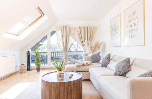 Mayen Apartment | Panorama-Loft mit Weitblick über die Stadt Mayen