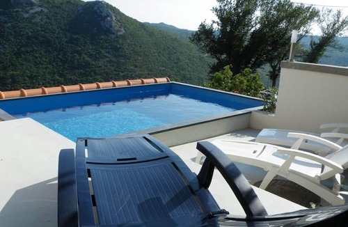 Brusimpiano Villa | Panoramic sea view with private pool with large garden and privacy