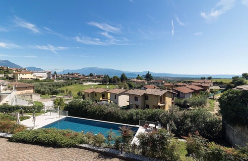 Polpenazze del Garda Apartment | Pegaso: with lake view balcony, pool and private garge