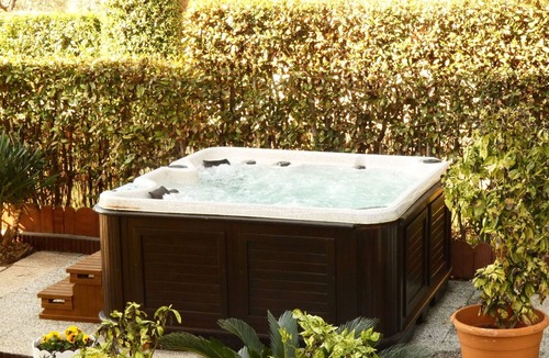 Picedo Villa | Private Villa with A/C, hot tub, WIFI, private pool, TV, terrace, panoramic view, close to Sirmione