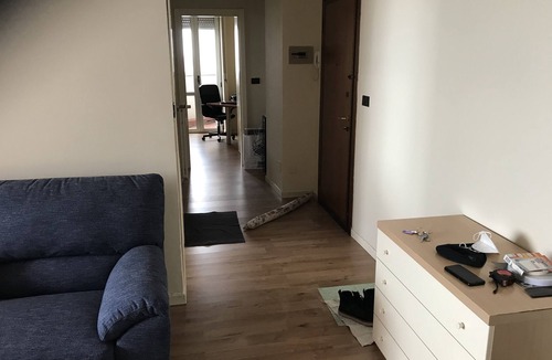 Bicocca Apartment | Sixteenth floor apartment, panoramic view, Bicocca area