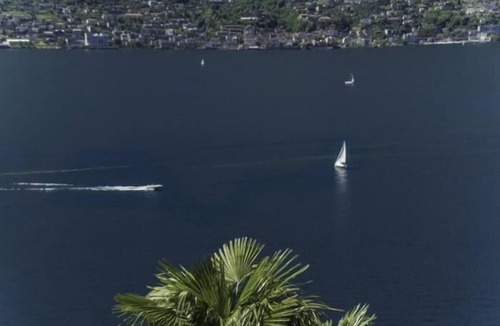 Pino Lago Maggiore Apartment | Tastefully furnished 2-room apartment with a large balcony and dream lake view
