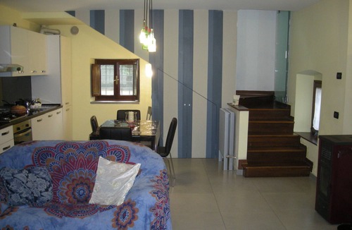 Pisogne Villa | The house a stone's throw from the lake .