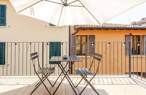 Brescia Antica Apartment | The Terrace above Brescia