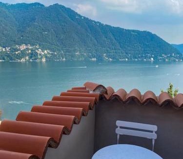 Cernobbio Apartment | Villa amazing lake view with jacuzzi, private garden and gym