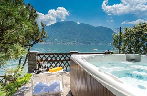 Sala Comacina Apartment | Villa Bianca - Front Lake Pool by Rent All Como