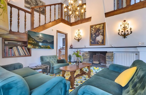 Bellano Villa | Villa 'I Tre Camini' with Lake View, Private Pool and Wi-Fi