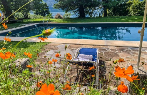 Lierna Villa | Villa "Pitti" close to Lake Como with Pool, Garden & Terrace