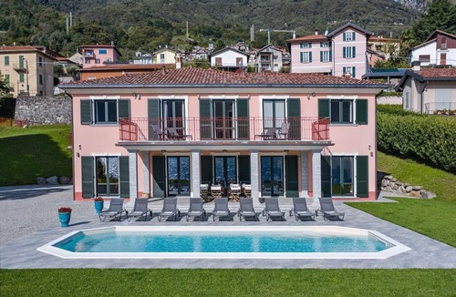 Calozzo Villa | Villa Senagra - Private lake front villa with heated pool