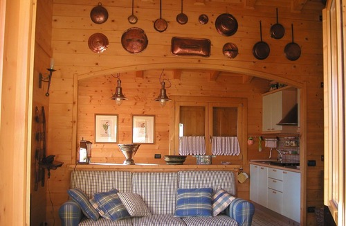 Ranzanico Ski Chalet | Woodden chalet panoramico