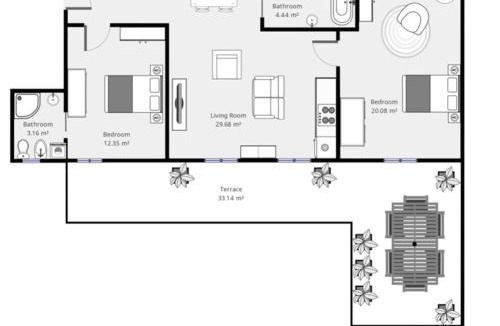 Lazzaretto Apartment | WPRELAIS Palm Fronds