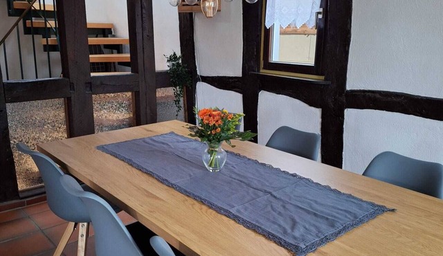 Apartment "Altstadtblick" - centrally located in the half-timbered town.