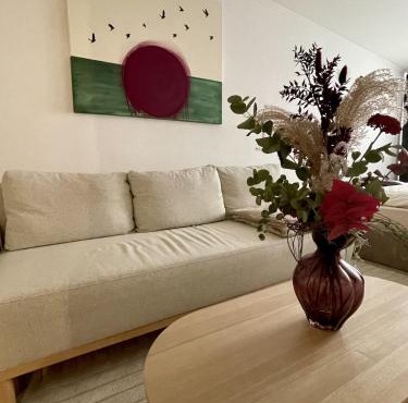 Bright and comfortable studio for 4 people