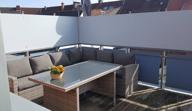 Bright, spacious downtown apartment just over 0.1 km from the center