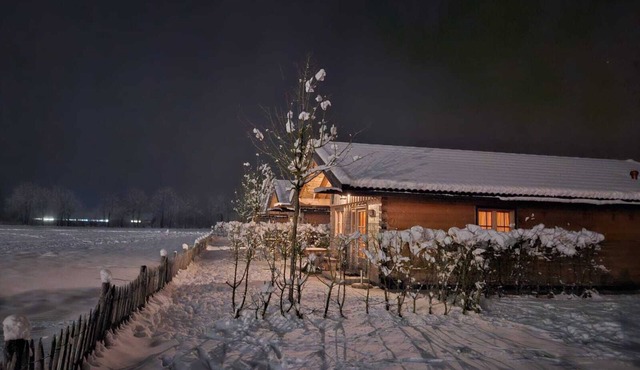 Comfortable alpine chalet with fantastic mountain views and separate children's room