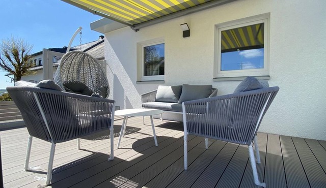 Eifel holidays starry sky - 6-bed apartment shower/toilet, sauna