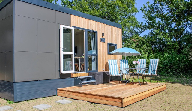 Experience a real Tiny House vacation close to nature at Camping Park Wemding!