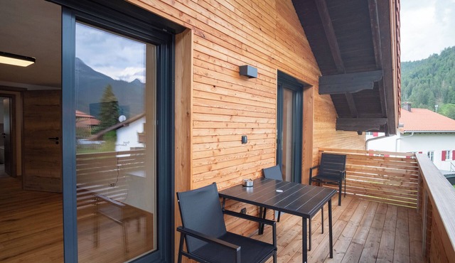 Fantastically located vacation apartment with great mountain views in the Allgäu Alps
