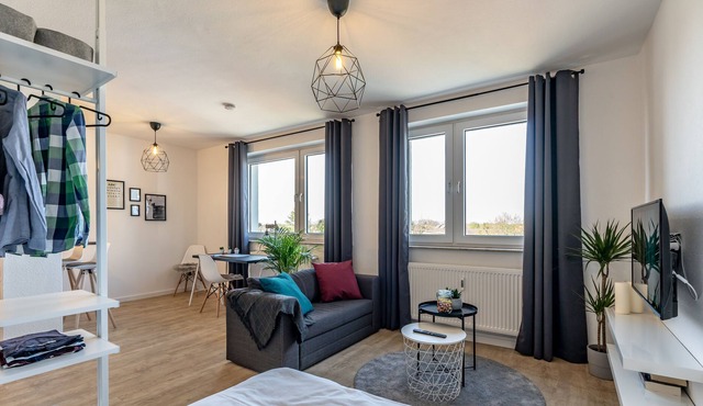 Marvlex ☆ Modern studio with WIFI and NETFLIX
