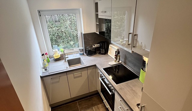 Moderne Souterrainwohnung im Schönen Rheinhessen