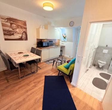 Monteurwohnung oder Messewohnung inklusive Fitness Studio