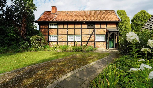 Our rustic weaving mill with garden oasis in the heart of Münsterland