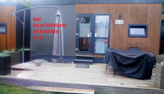 Vacation Home "Tiny House Lohse" with Private Terrace & Wi-Fi