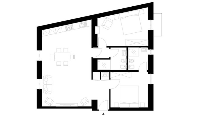 NoLo Apartment | 100 m² Apartment ∙ 2 bedrooms ∙ 4 guests
