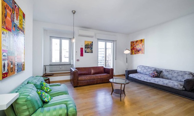 Calvairate Apartment | 140 m² Apartment ∙ 2 bedrooms ∙ 5 guests